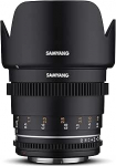 Samyang MF 50 mm T1.5 VDSLR MK2 Nikon F - valgusj&otilde;uline T1.5 normaalne Cine- ja videoobjektiiv Nikon F Mount'ile, 50 mm fikseeritud fookuskaugus, fookusahelad Full Frame ja APS-C, 8K eraldusv&otilde;ime
