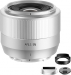 TTArtisan AF 35 mm F1.8 II Lens Autofocus APS-C Frame for X-Mount Cameras X-A1 X-A10 X-M1 X-T1 X-T10 X-T100 X-PR01 X-PR03 X-E1 X-E2S XS10 X-H1 X-H2S and More (Silver)