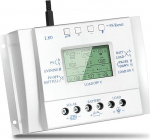 80A Solar Charge Controller, 12V 24V Solar Controller 80A for Max. 48V Input with Light and Timer Control USB 5V Output