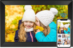 64 GB digitaalne pildiraam 15,6-tollise 1920 x 1080HD, automaatse p&ouml;&ouml;ramise funktsiooniga, WiFi digifotoraam, riputamise v&otilde;imalus ning fotode ja videote kohene edastamine distantsilt.