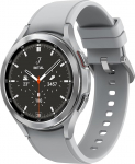 Samsung Galaxy Watch4 Classic, &uuml;mmargune Bluetooth Smartwatch, Wear OS, p&ouml;&ouml;rlev l&auml;vepakett, spordikell, spordij&auml;lgimisseade, 46 mm, h&otilde;bedane