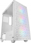 Mars Gaming MC-Mag, ATX m&auml;ngukapp, t&auml;ielikult kaetud klaasist k&uuml;lgpaneel, topelt magnetiline, tolmukindel esi- ja &uuml;lemine v&otilde;re, 3 x 120 mm FRGB ventilaatorit, 360 mm vedelikjahutuse tugi, valge