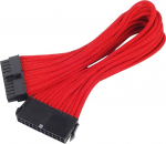 SilverStone SST-PP07-MBR toiteallika pikenduskaabel 30 cm emaplaadi 24-pin 24-pin punaseks