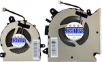 Uus CPU + GPU jahutusventilaator MSI GF65 GF65 Thin PABD08008SH N413, PAAD06015SL N433 FAN jaoks