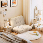 P&otilde;randakohvri diivan, 6-suunaline reguleeritav madrats, kokkupandav diivan eemaldatava kattega, lamamistool magamistuppa, elutuppa, korterisse (v&auml;rv : aprikoos, suurus : L)