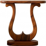 Konsoollaud, kaasaegne konsoollaud Hiina stiilis massiivpuidust sissep&auml;&auml;sualale ja elutuppa, koridorilaud (naturaalne, M)