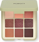 KIKO Milano Green Me Eyeshadow Palette 102, palett 6 matti, p&auml;rlmutter- ja metallilise viimistlusega silmatooniga palettiga