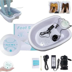 Ion Foot Bath, Ion Foot Bath Detox, Elektrol&uuml;&uuml;si jalavann, Ionic Foot Spa Detox Basin Set, Detox Foot Bath, Ion Foot Bath System, Portable Pedicure Foot Bath (koos basseiniga)
