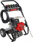 Petrol Pressure Washer 4-Stroke 7.5 HP 170-190 Bar Surface Cleaner Pressure Washer with 5 Nozzles and Spray Gun with Extension Rod