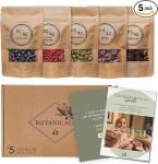 Gin Spices | 5 naturaalset gini botaanilist komplektis | Gin Tonic, kokteili aksessuaariks ja gini valmistamiseks ise | Gin kinkekomplekt meestele ja naistele | Gin Building Kit