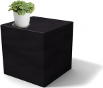 Kloris Square Stool 35 x 35 x 35 cm Grafiit pol&uuml;et&uuml;leenist aed Indoor Made in Italy