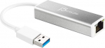 j5create USB 3.0 Gigabit Ethernet adapter - 10/100/1000 Ethernet RJ45 LAN v&otilde;rguadapter Macile, Windows 11/10/8.1/7, Chrome OS (JUE130)