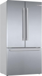 Bosch KFF96PIEP Series 8 Smart Prantsuseukseline k&uuml;lmik, 183 x 90,5 cm, 402 l jahutus ja 171 l s&uuml;gavk&uuml;lmutus, VitaFresh Pro 3x pikem v&auml;rskus, No Frost Never Defrost Again, j&auml;&auml;- ja veedosaator.