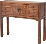 Foyer-Sofatisch Schmal Eingangsschrank aus Holz, Eingangstisch, R&auml;uchertisch im chinesischen Stil, einfacher for die Eingangshalle