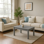 Krok Wood Tomas kohvilaud t&auml;ispuidust hall p&ouml;&ouml;k 75 x 50 x 45 cm