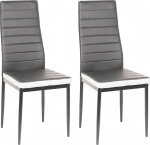 LANTUS s&ouml;&ouml;gitoolid SGS testitud s&ouml;&ouml;gitoolid Paksud polsterdatud toolid s&ouml;&ouml;gitoolile kaasaegsed s&ouml;&ouml;gitoolid (2 tk (Hall + valge))