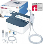 Beurer IH 28 Pro inhalaator, nebulisaatorikomplekt koos k&otilde;rgekvaliteediliste silikoonmaskide ja nina du&scaron;iga, k&otilde;rge udukogus, inhalatsiooniseade hingamisteede raviks, lastele ja t&auml;iskasvanutele