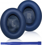 Adhiper asendusk&otilde;rvapadjad Bose QuietComfort (QC) Ultra juhtmeta k&otilde;rvaklappide k&otilde;rvapadjad pehme valkenahaga, suure tihedusega m&uuml;ra summutav vaht (Moon Blue)