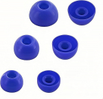 Aiivioll asendusk&otilde;rvaklapid Beats Fit Pro/Studio Buds/Studio Buds + juhtmevabad m&uuml;rasummutusega k&otilde;rvaklapid S, M, L, 3 suurust, 6 komplekti, pehmed silikoonist k&otilde;rvaklapid (ookeanisinine)