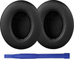 Aiivioll Asendusvalgu nahast k&otilde;rvapadjad, mis &uuml;hilduvad Beats by Dr.Dre Studio 2 Studio 3 B0500 B0501 traadita k&otilde;rvaklappidega koos m&auml;luvahuga (must)