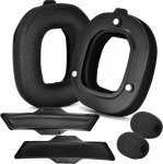 Yaowanguan A50 Gen 3 Mod Kit - Astro Gaming A50 Gen 3 traadita peakomplektide ja vahtmaterjalide asendamine, k&otilde;rvapadjad/korvapadjad, tarvikud magnetklambritega (must kangas)