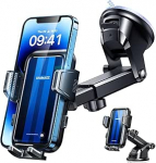 VANMASS 2025 【Uusaim ja tugevaim】Mobiilihoidja auto s&otilde;jalise klassi mobiiltelefonihoidja auto 【&Uuml;le 20 kg imiv&otilde;imsus】Lauaplaadi tuuleklaasi auto kinnitusauto iPhone 16 Pro Max 15 14 Samsung S24 jaoks