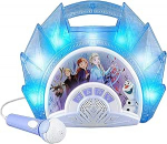 EKids FR-115 litsentseeritud Disney Frozen Karaoke Boombox mikrofoni ja helisisendiga &uuml;le 3-aastastele lastele