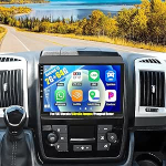 2+64G Android 13 Wireless Carplay autoraadio Fiat Ducato / Citro&euml;n Jumper / Peugeot Boxer 2011-2022, 9-tolline puuteekraan Android Auto GPS WiFi FM/RDS EQ Bluetooth Mirror Link SWC + tagurduskaamera