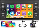 Hodozzy Carplay autoraadio Ford Transit Fiesta Focusile, 9-tolline puuteekraan Android Car/DSP/WiFi/GPS/RDS/FM/Bluetooth/USB-ga