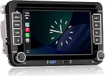 Autoraadio Plug and Play &uuml;hildub VW Golf 5 6 Passat Polo RCD330 juhtmevaba CarPlay Androidi autobluetooteriga (Kiirstart)