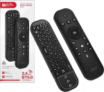 GREVA kaugjuhtimispult klaviatuuri ja hiire funktsiooniga, traadita Bluetooth kaugjuhtimispuldi teleri asendaja, IR kaugjuhtimispult universaalne IR &otilde;ppimisfunktsiooniga Android Smart TV Box, projektor, HTPC jaoks