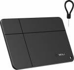 MiLi MiCard Wallet Tracker for Android & iOS, juhtmeta laetav nutikaart NFC visiitkaardiga, &uuml;hildub Find My Device & Where?, rahakoti/k&auml;ekoti/kotiriietuse jaoks