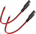 "AsanWise 2 Pack SAE &uuml;henduskabli 30cm auto pikenduskaabel SAE kuni SAE 2 Pin Quick Connect Disconnect Harness 18AWG