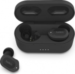 Belkin SOUNDFORM Play True Wireless In-Ear k&otilde;rvaklapid, juhtmevabad k&otilde;rvaklapid, 3 EQ eelseadistust, higi- ja pritsmekindel, IPX5 kaitse, 38 tundi kestev t&ouml;&ouml; - must, &uuml;ks suurus, AUC005