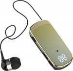 Traadita Bluetooth-kuuldeaparaat mikrofoniga, Bluetooth, k&auml;ed-vabad k&otilde;ned, &uuml;he k&otilde;rvaklapiga t&ouml;&ouml;k&otilde;rvaklapid, sinihamba k&otilde;rvaklapid, juhtmega mikrofoniga, klambriga k&otilde;rvaklapid, sisset&otilde;mmatavad k&otilde;rvaklappide jaoks