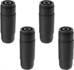 Lord of the Tools 4 x 4 Pin Audio Plug Asendus PVC Speakons Male Speakon Female to Female Straight Coupler kaabli&uuml;hendus karaoke kontsertide jaoks