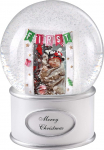 WeRChristmas 15 cm Baby Snow Globe j&otilde;ulukaunistus, mitmev&auml;rviline