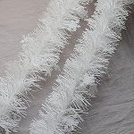 Garland Christmas 10 m Tinsel Christmas Tree Garland Christmas Garland White Snowflakes Kuuse Garland Christmas Decoration for Balcony Stair Railing Stairs Garden Fireches Doors (A#)