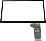 Autode puuteekraani klaas LCD-ekraan, meediaekraani digiteerija asendamine VW Passat B6 Golf 7 Golf VII Tiguan 5N Transporter T6 Caddy II Fabia Superb Yeti Alhambra Scirocco 5L0035680 eest.