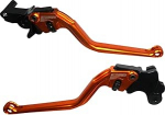 ACCOSSATO Paar Orange Hebel f&uuml;r Mv Agusta Rivale 800 von 2014 bis 2017 (CC 800)