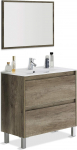 Arkitmobel Dakota &ndash; Bathroom Cabinet, 80 x 80 x 45 cm, Nordik Colour
