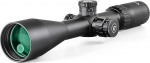 VALIANT Lynx Mil-Dot Rifle Scope 4-16x50 with Mounting 11 mm Rails Side Parallax Red Illuminated for Air Rifle and Hunting Rifle