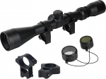 FOCUHUNTER Tactical Rifle Scope 3-9 x 40 mm Compact SFP Optic Rifle Scope FMC MOA Reticle Waterproof and Shockproof with Weaver/Picatinny Rail Mounts and Lens Cap Set