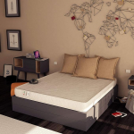 Baldiflex Easy 7 inches Mattress - Rolled Foam Orthopedic Medium Firm Mattress (160x190cm)