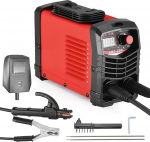 Kotsy Inverter Welder ARC MMA -300 Amp IGBT Welding Machine Inverter Digital Display LCD 220V Welder with Support for Electrodes, Earth Clips, Mas-chera, Brushes, Welding Rods and Gloves