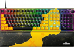 Razer Huntsman V2 (Red Switch) - praktiliselt viivitusevaba optiline m&auml;nguklaviatuur (lineaarsed optilised l&uuml;litid, Doubleshot PBT klaviatuurid, randmetugi) QWERTY US paigutus | PUBG Ed.