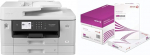 Brother MFC-J6940DW A3 4-in-1 Colour Inkjet Multifunction Printer & Xerox Performer Multifunction Paper 80gsm A3 1 Box 5 Packs 2500 Sheets