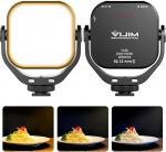 ULANZI VL66 kahetooniline p&ouml;&ouml;ratav reguleeritav laetav 2500-6500K mini videovalgus 2000mAh CRI95 + dimmerdatav ultra heledad fotovideovalgustid LED t&auml;itmislamp DSLR videokaamerale tegevuskaamerale