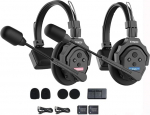 SYNCO XTALK X2 traadita intercom peakomplektide s&uuml;steem 2.4GHz t&auml;isdupleksne traadita sides&uuml;steem 24H 350M filmitootmiseks reaalajas j&auml;lgimisega, intercom meeskonna side peakomplektid