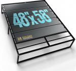 Golden Home Essentials Bed Boards for Undermattress, Undermattress, Support Board, Sofa Bed, Bed Support Board for Extendable Couch Mattress, 58" x 48"